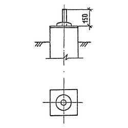 Ростверки односвайных фундаментов серии 3.407.9-146 фото 3