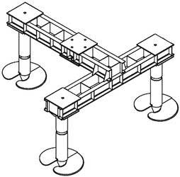 Ростверки трехсвайных фундаментов серии 3.407.9-158 фото 1