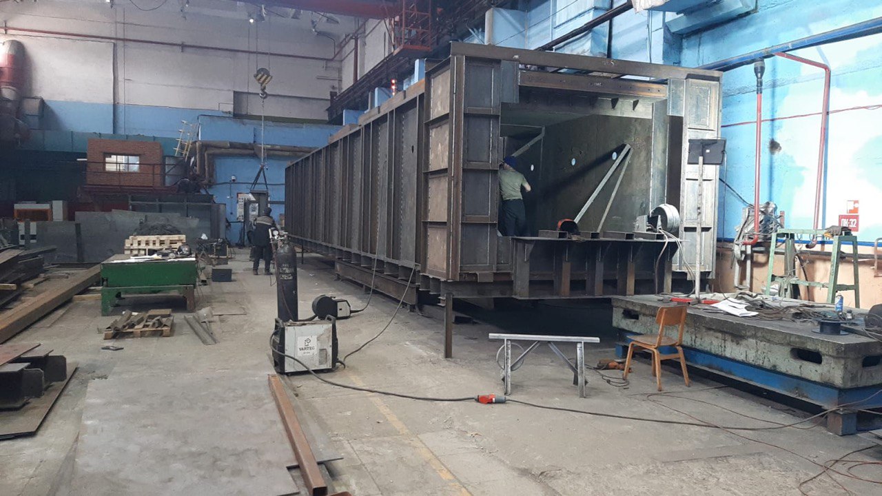 Корпус нагревательной печи фото Корпус нагревательной печи фото 1