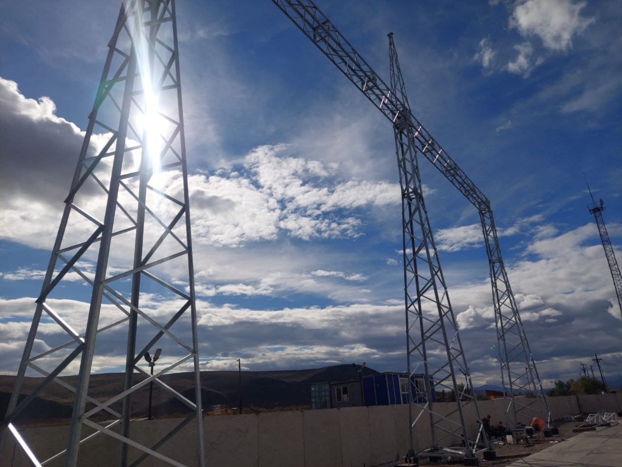 Ячейковый портал в Кызыле, изготовление под ключ + монтаж фото